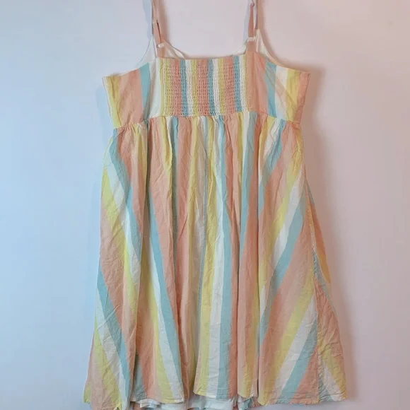 TORRID Midi Linen Button-Front Dress - Picture 6 of 6